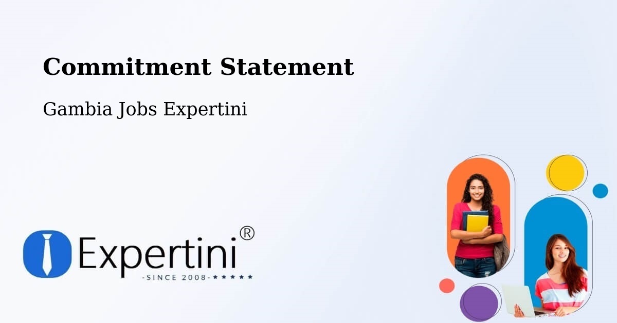 Corporate Commitment – Kombo East District - Gambia Jobs Expertini